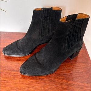 Rag & Bone Icons Rover black Suede Boots size 37.5 EUC